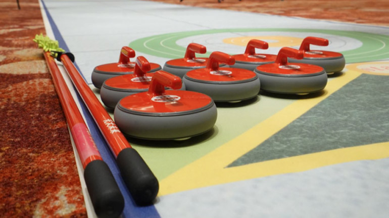 旱地冰壶_投掷性竞赛项目_团队建设