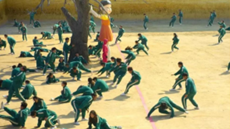 鱿鱼游戏_创意团建